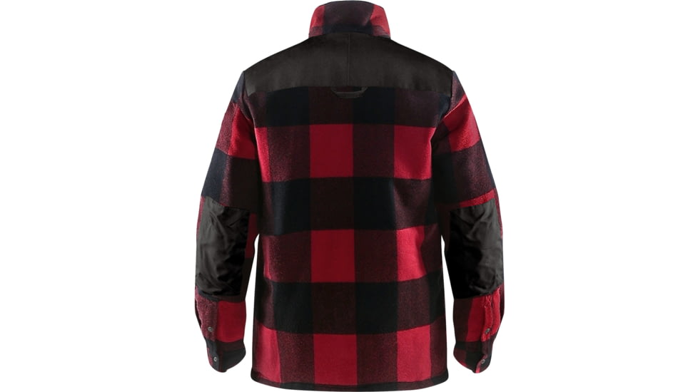 Fjallraven Canada Wool Padded Jacket - Mens, Red, Extra Large, F81155-320-XL
