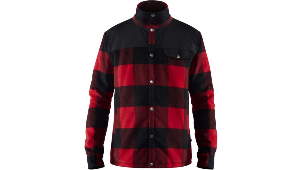 Fjallraven Canada Wool Padded Jacket - Mens, Red, Small, F81155-320-S