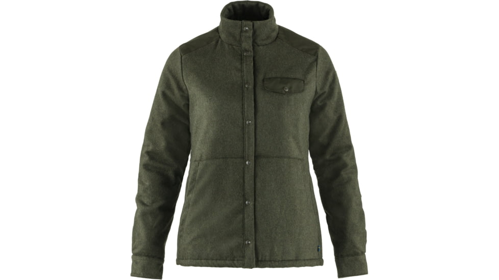 Fjallraven Canada Wool Padded Jacket - Womens, Deep, Extra Large, F89000-662-XL