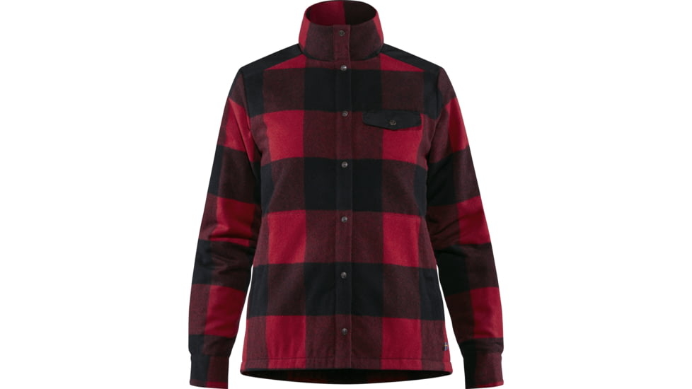 Fjallraven Canada Wool Padded Jacket - Womens, Red, Extra Large, F89000-320-XL
