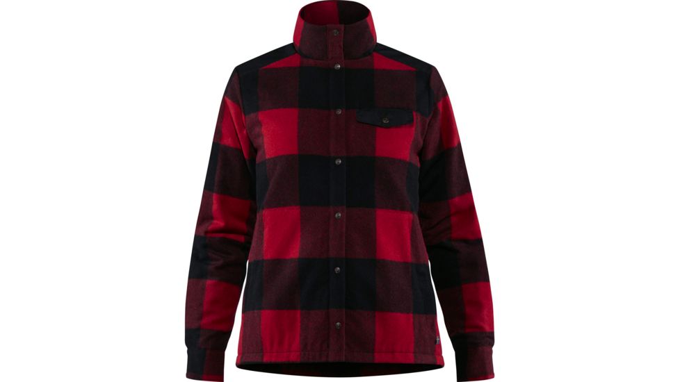 Fjallraven Canada Wool Padded Jacket - Womens, Red, Large, F89000-320-L