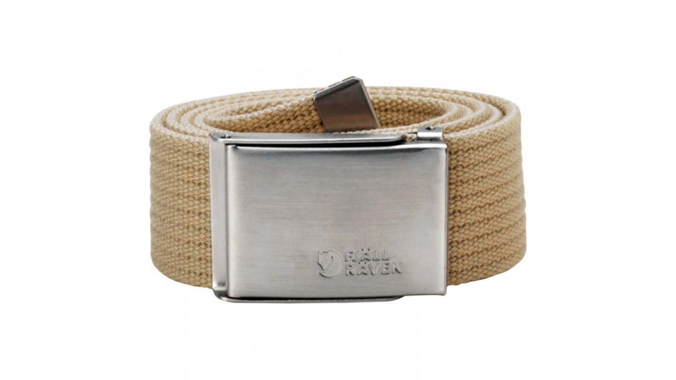 Fjallraven Canvas Belt - Unisex, Sand, One Size, F77029-220-1 Size