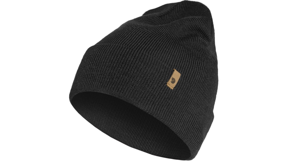 Fjallraven Classic Knit Hat, Black, One Size