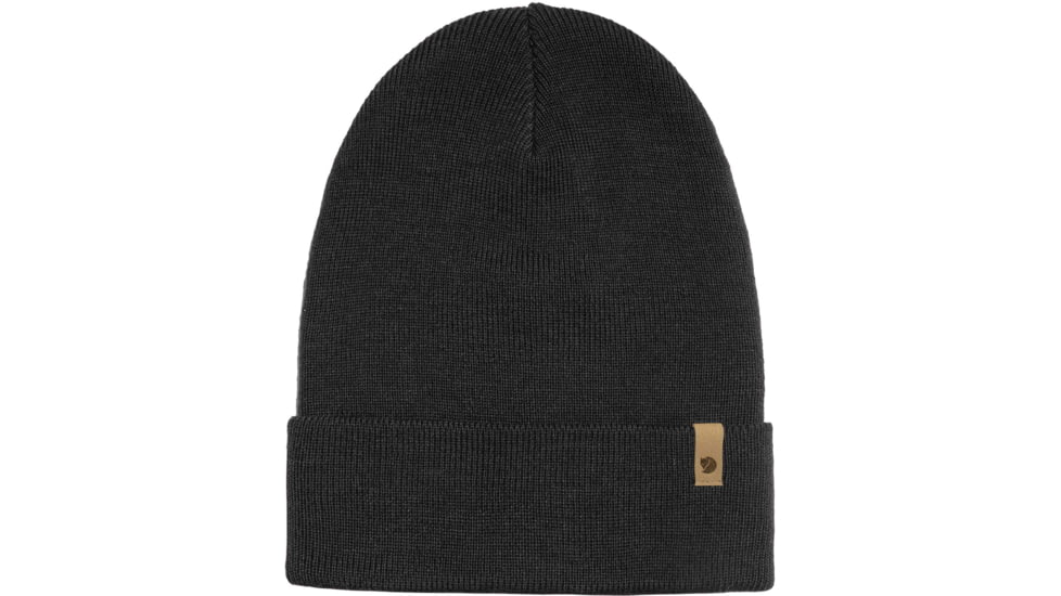 Fjallraven Classic Knit Hat, Black, One Size