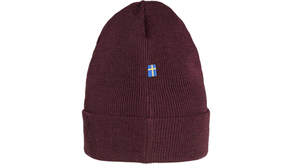Fjallraven Classic Knit Hat, Dark Garnet, F77368-356-OneSize