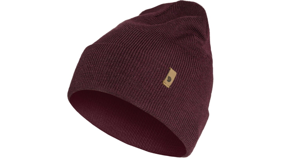 Fjallraven Classic Knit Hat, Dark Garnet, F77368-356-OneSize