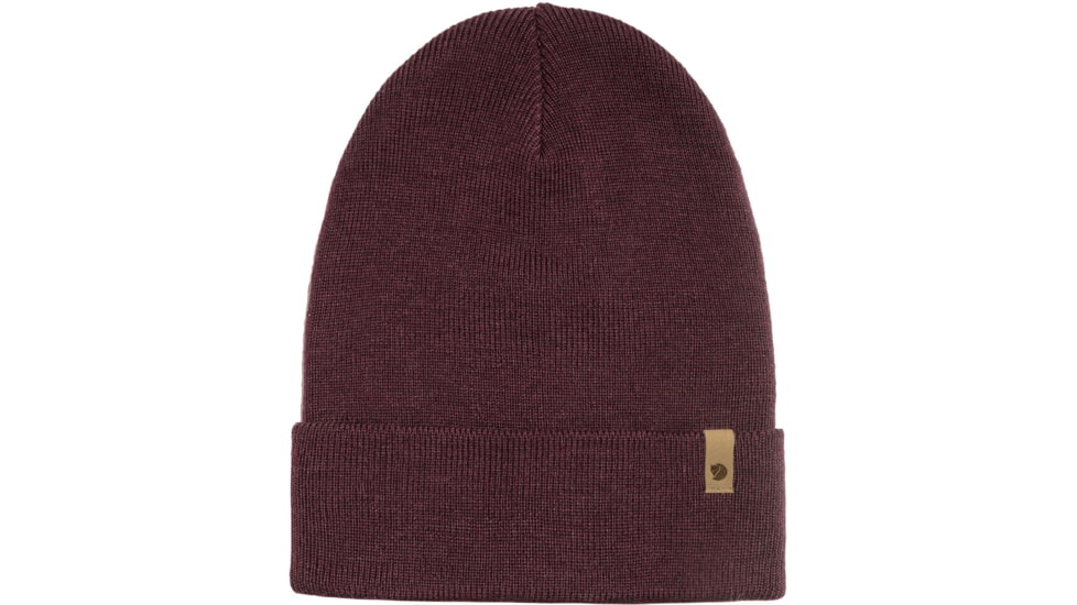 Fjallraven Classic Knit Hat, Dark Garnet, F77368-356-OneSize