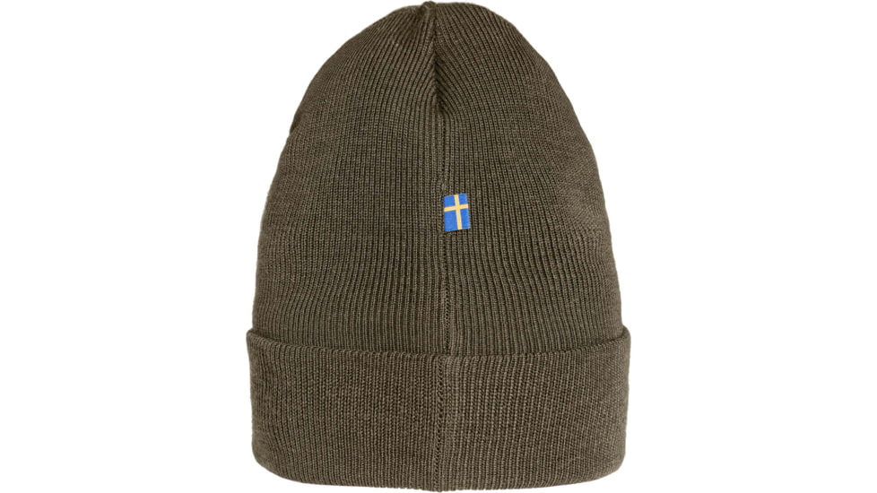 Fjallraven Classic Knit Hat, Dark Olive, One Size