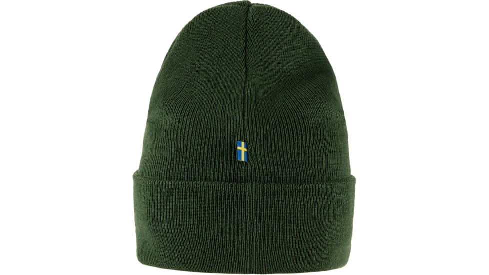 Fjallraven Classic Knit Hat, Deep Forest, One Size, F77368-662-OneSize