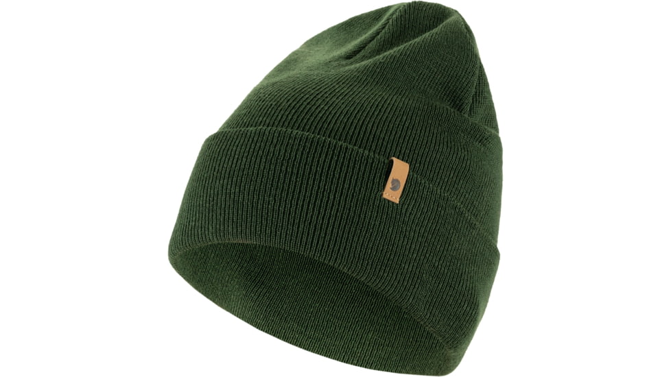 Fjallraven Classic Knit Hat, Deep Forest, One Size, F77368-662-OneSize