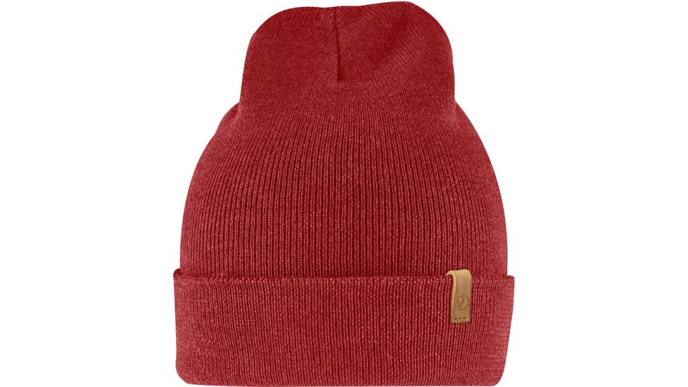Fjallraven Classic Knit Hat - Men's-Lava-One Size