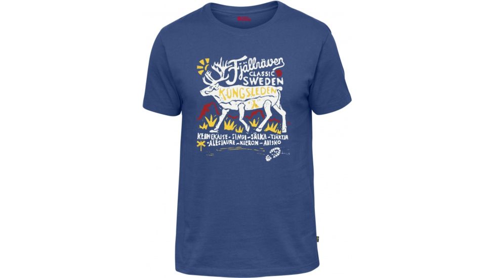Fjallraven Classic SWE T-Shirt Mens, Deep Blue, XL F81944-527-XL