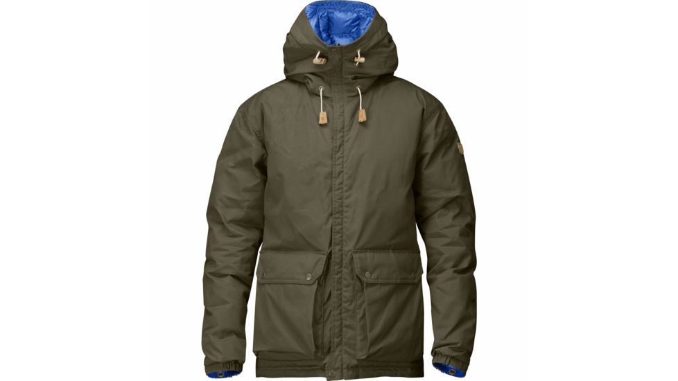Fjallraven Down Jacket N16 - Mens, Dark Olive, Extra Large, F83259-633-XL