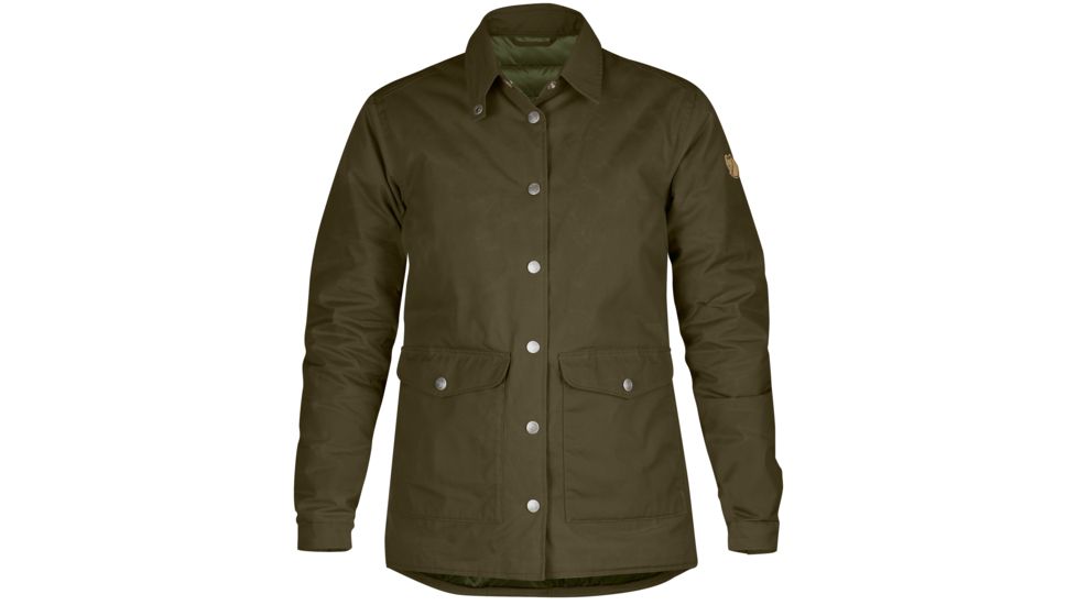 Fjallraven Down Shirt Jacket No. 1 - Men's-Dark Olive-Small