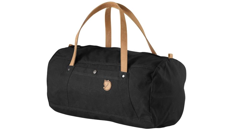 Fjallraven Duffel No.4-Black-30 L