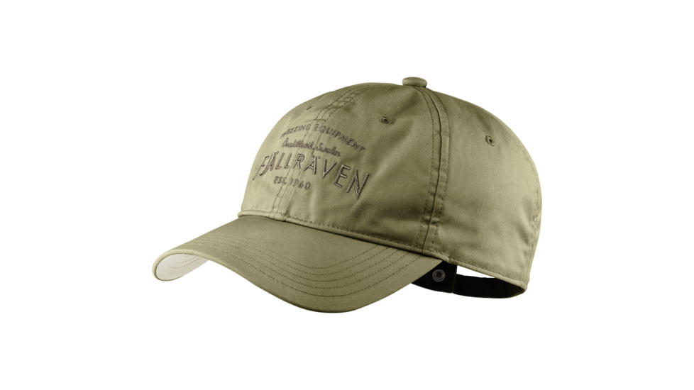 Fjallraven Est 1960 Cap - Unisex, Green, Small/Medium, F77391-620-S/M