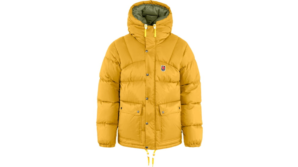 Fjallraven Expedition Down Lite Jacket - Mens, Mustard Yellow/Green, Extra Small, F84605-161-620-XS