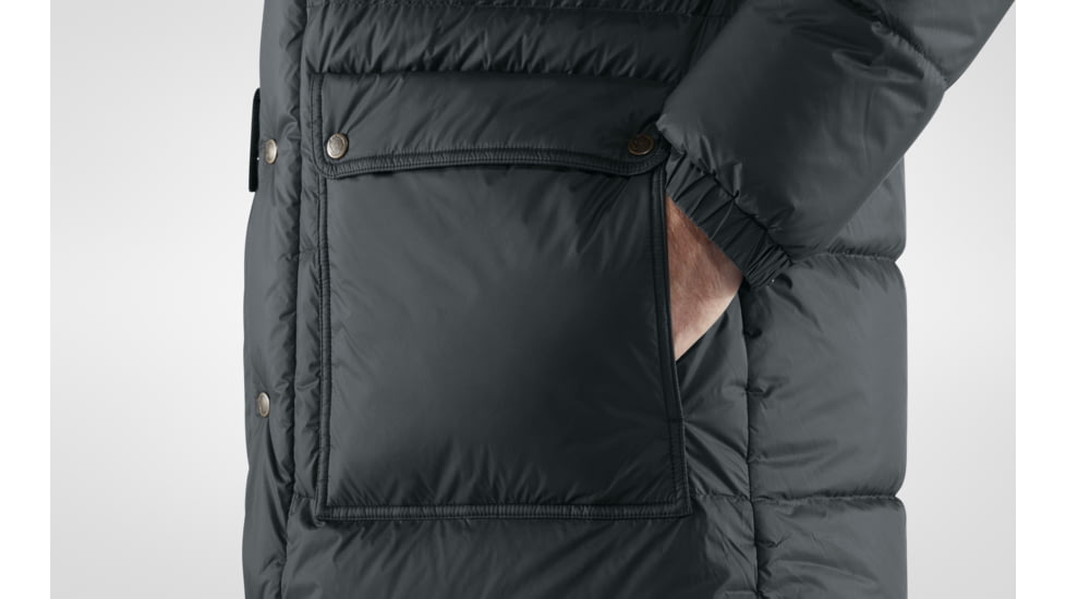 Fjallraven Expedition Down Parka - Mens, Black, Small, F86125-550-S