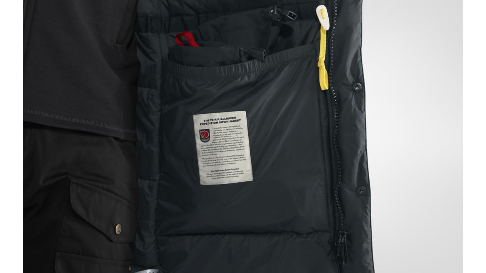 Fjallraven Expedition Down Parka - Mens, Black, Small, F86125-550-S