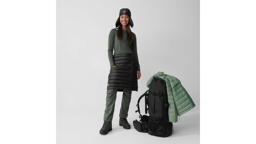 Fjallraven Expedition Pack Down Skirt - Womens, Black, 2XS, F86367-550-XXS