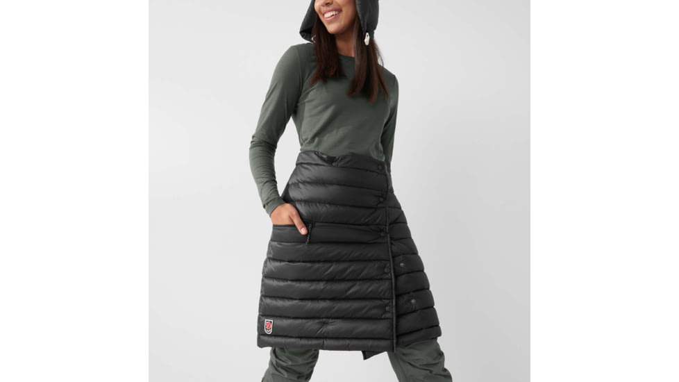 Fjallraven Expedition Pack Down Skirt - Womens, Black, 2XS, F86367-550-XXS