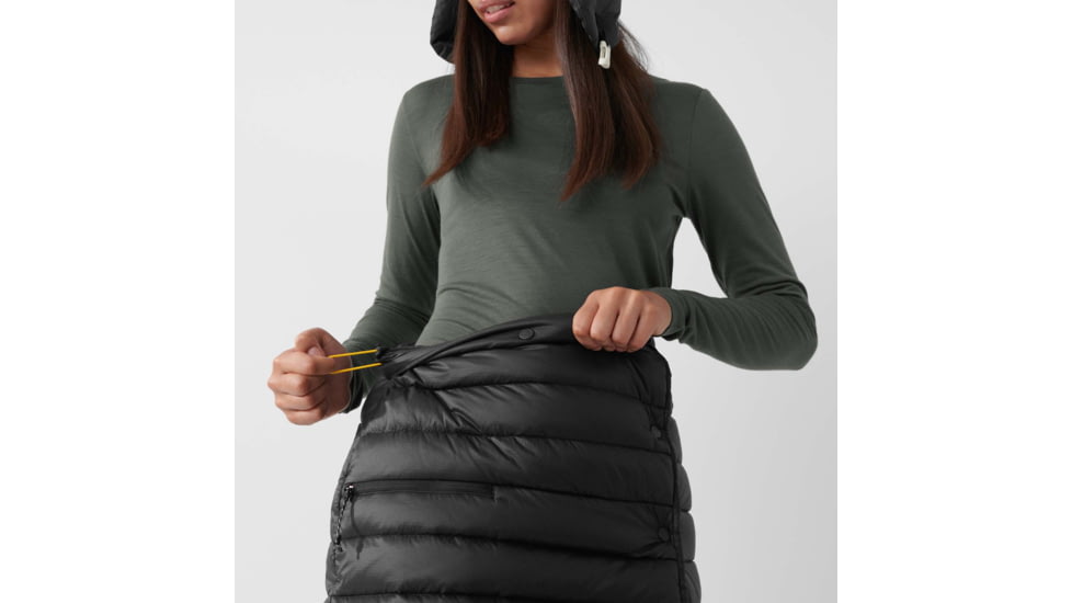 Fjallraven Expedition Pack Down Skirt - Womens, Black, 2XS, F86367-550-XXS