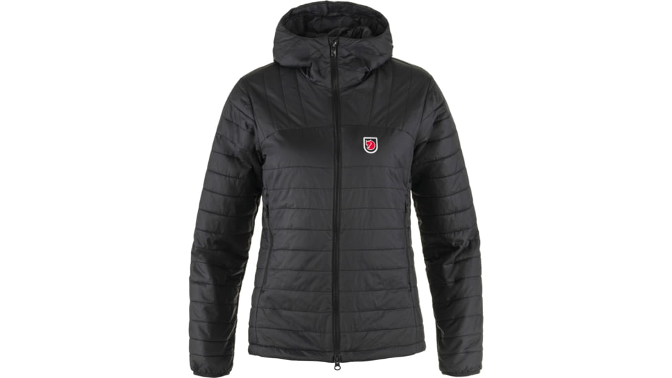 Fjallraven Expedition X-latt Hoodie - Womens, Black, Extra Small, F14500149-550FR-XS