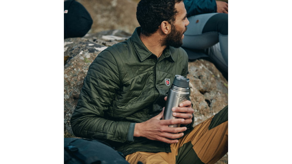 Fjallraven Expedition X-Latt Shirt - Mens, Deep Forest, Large, F87074-662-L