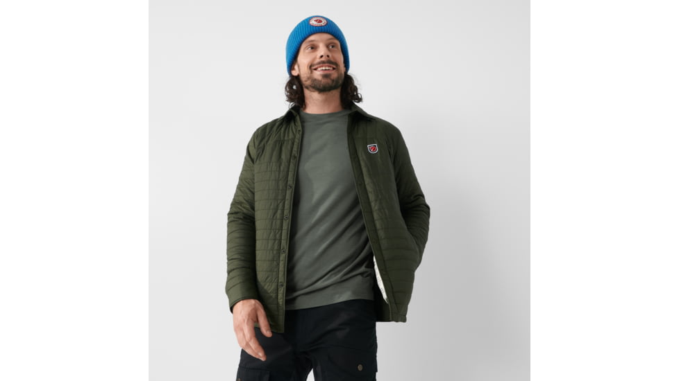 Fjallraven Expedition X-Latt Shirt - Mens, Deep Forest, Large, F87074-662-L