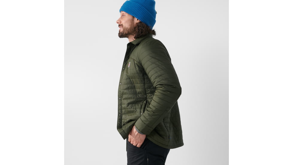 Fjallraven Expedition X-Latt Shirt - Mens, Deep Forest, Large, F87074-662-L