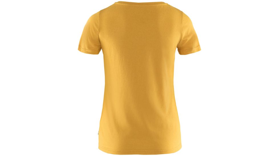 Fjallraven Fikapaus T-Shirt - Womens, Ochre, Small, F83512-160-S
