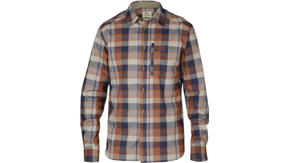 Fjallraven Fjallglim Shirt - Mens-Autumn Leaf-Large