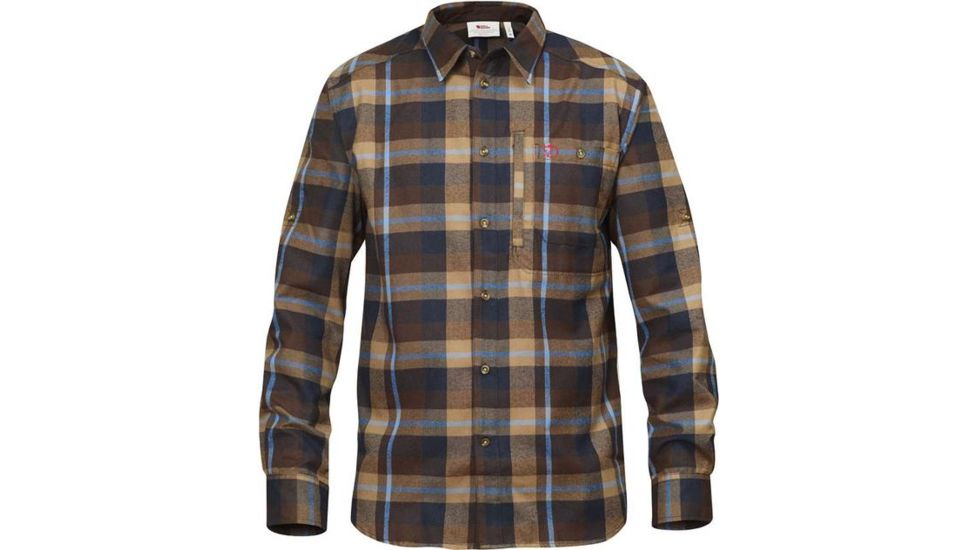 Fjallraven Fjallglim Shirt - Mens, Black, Small, F81380-550-S