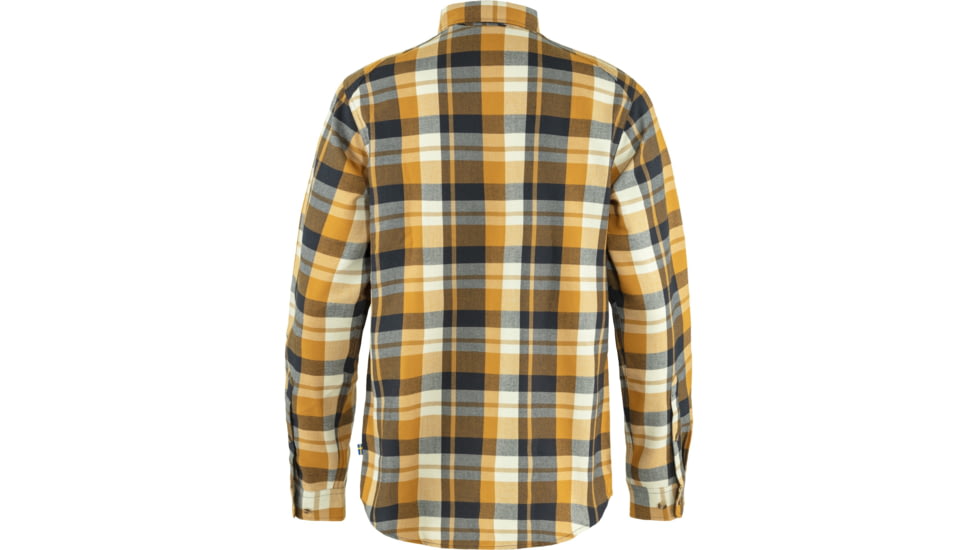 Fjallraven Fjallglim Shirt - Mens, Buckwheat Brown-Dark Navy, Extra Small, F81380-232-555-XS