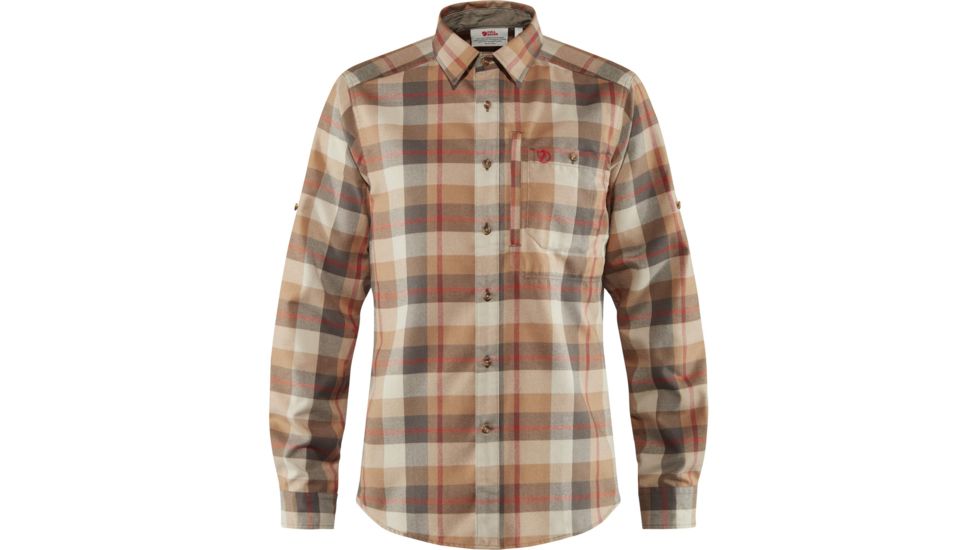 Fjallraven Fjallglim Shirt - Mens, Dark Sand, Large, F81380-227-L