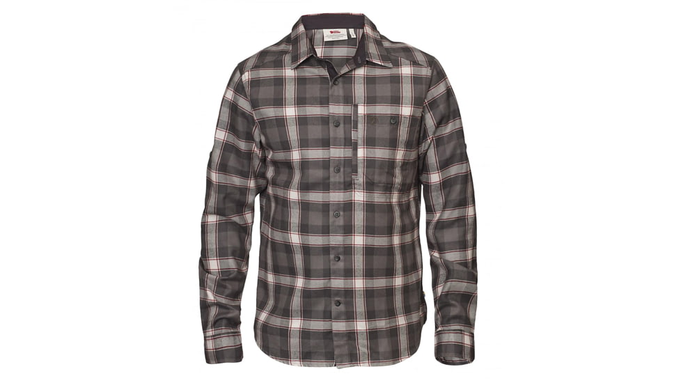 Fjallraven Fjallglim Shirt - Mens, Stone Grey, S, F81474-018-S