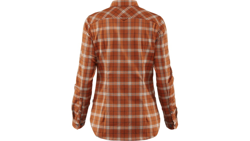 Fjallraven Fjallglim Stretch Shirt LS - Womens, Autumn Leaf, 2XS, F89901-215-XXS