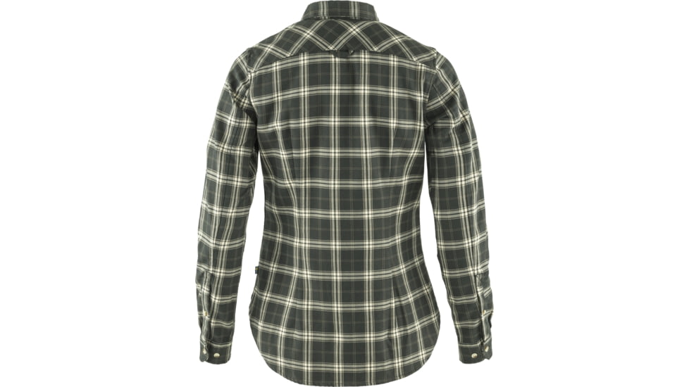 Fjallraven Fjallglim Stretch Shirt LS - Womens, Deep, Extra Small, F89901-662-XS