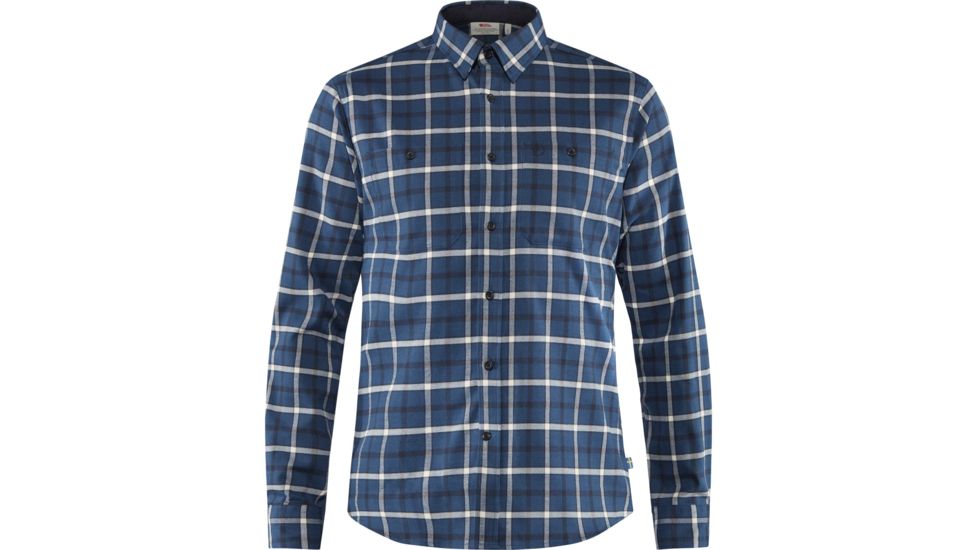 Fjallraven Fjallslim Long Sleeve Shirt - Mens, Storm, Medium, F82995-638-M