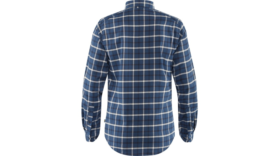 Fjallraven Fjallslim Shirt LS - Mens, Storm, Extra Small, F82995-638-XS