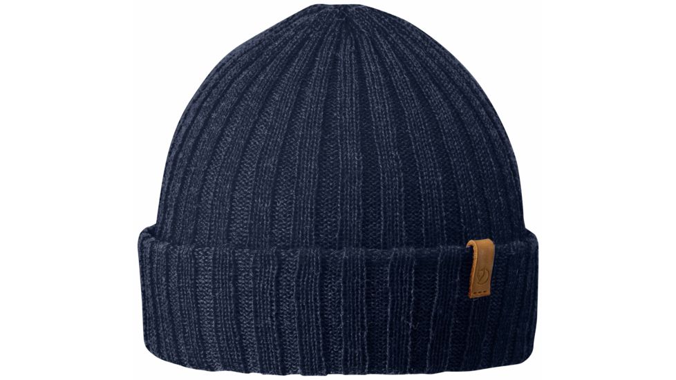 Fjallraven Folded Beanie - Unisex-Dark Navy