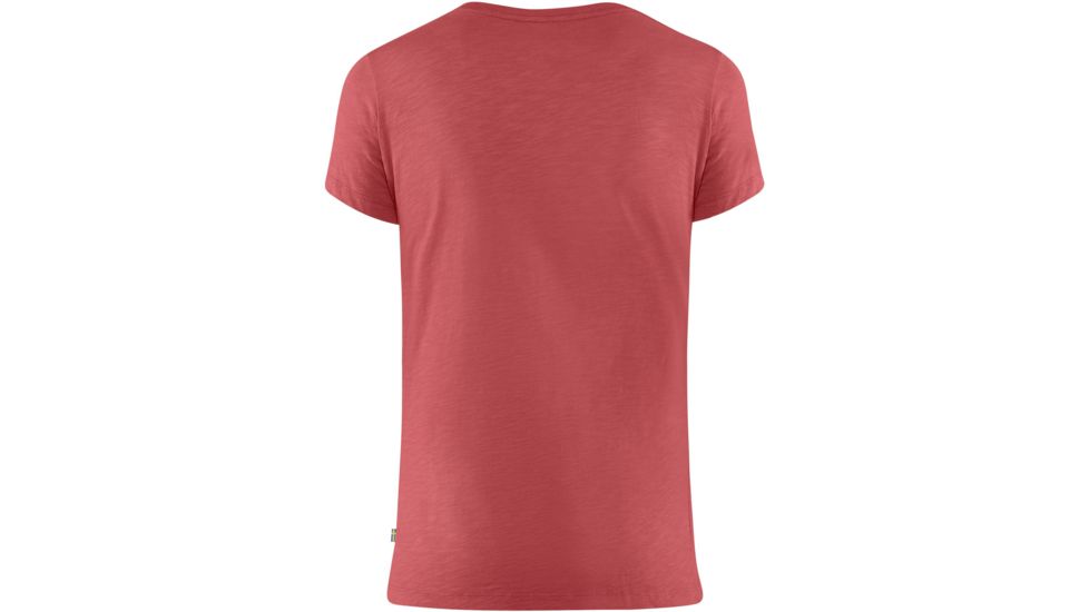 Fjallraven Forever Nature Badge T-Shirt - Womens, Dahlia, Medium, F89877-307-M