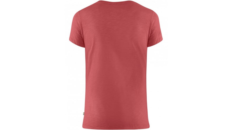 Fjallraven Forever Nature Badge T-Shirt - Womens, Extra Large, Dahlia, F89877-307-XL
