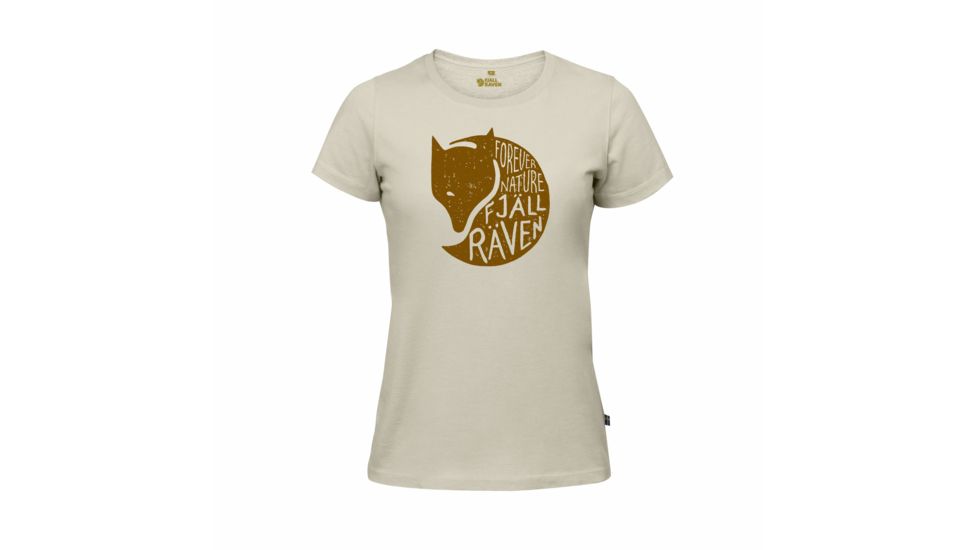 Fjallraven Forever Nature T-Shirt - Womens, Limestone, Extra Large, F89958-217-XL