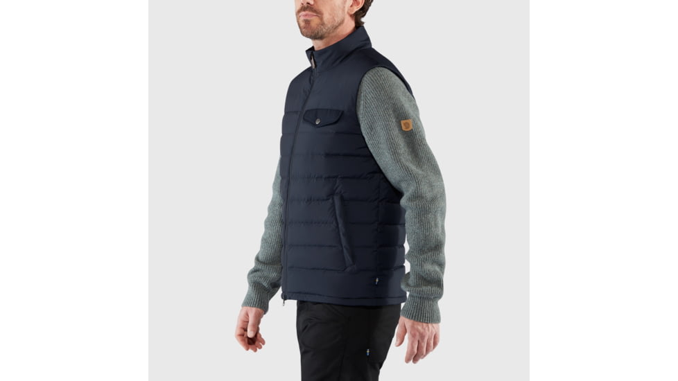 Fjallraven Greenland Down Liner Vest - Mens, Dark Navy, Medium, F82973-555-M
