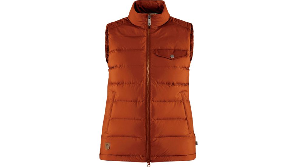 Fjallraven Greenland Down Liner Vest - Womens, Autumn Leaf, Extra Small, F89793-215-XS