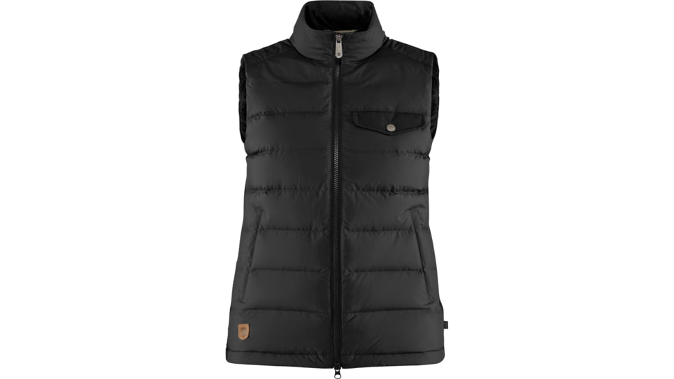 Fjallraven Greenland Down Liner Vest - Womens, Black, Large, F89793-550-L