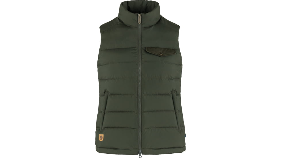 Fjallraven Greenland Down Liner Vest - Womens, Deep Forest, Medium, F89793-662-M