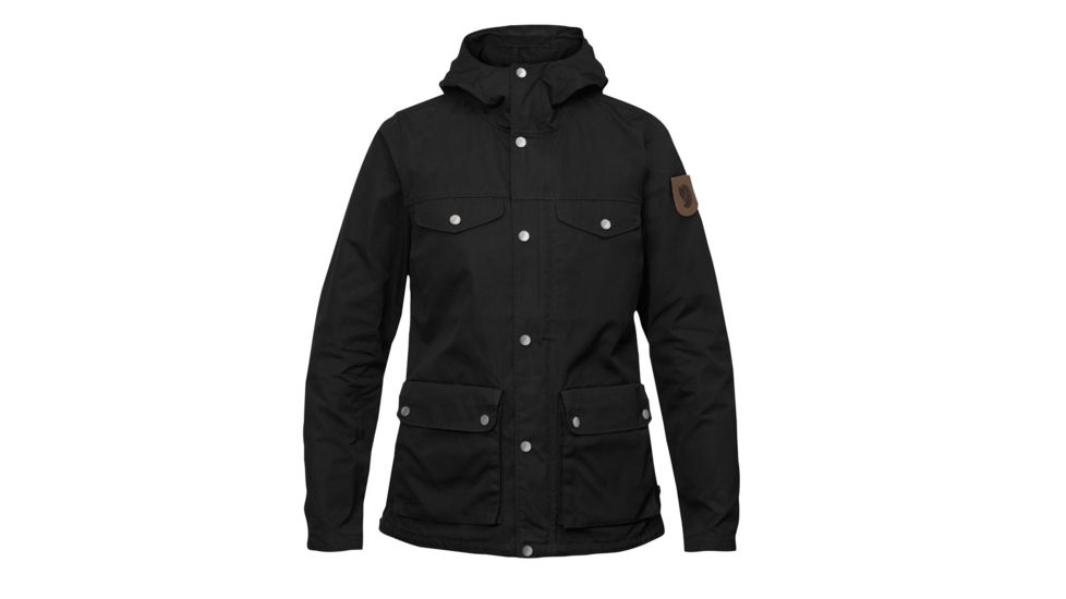 Fjallraven Greenland Jacket - Women's, Extra Small, Black, F81427550XS