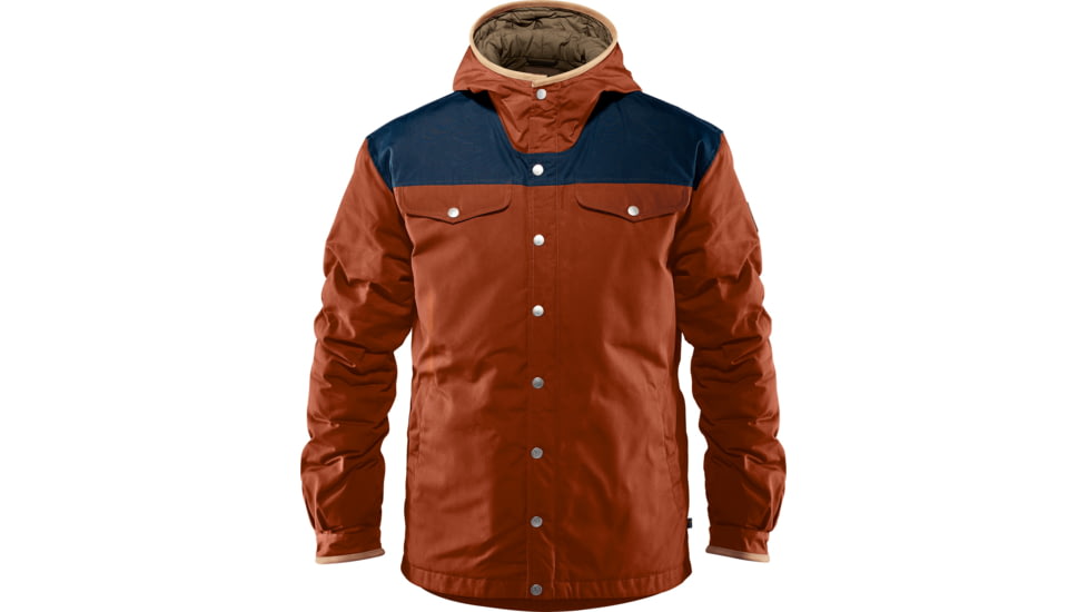 Fjallraven Greenland No. 1 Down Parka - Mens, Autumn Leaf/Night Sky, Extra Large, F87012-215-575-XL